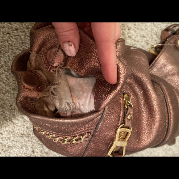B Makowsky copper metallic bag - Picture 4 of 16